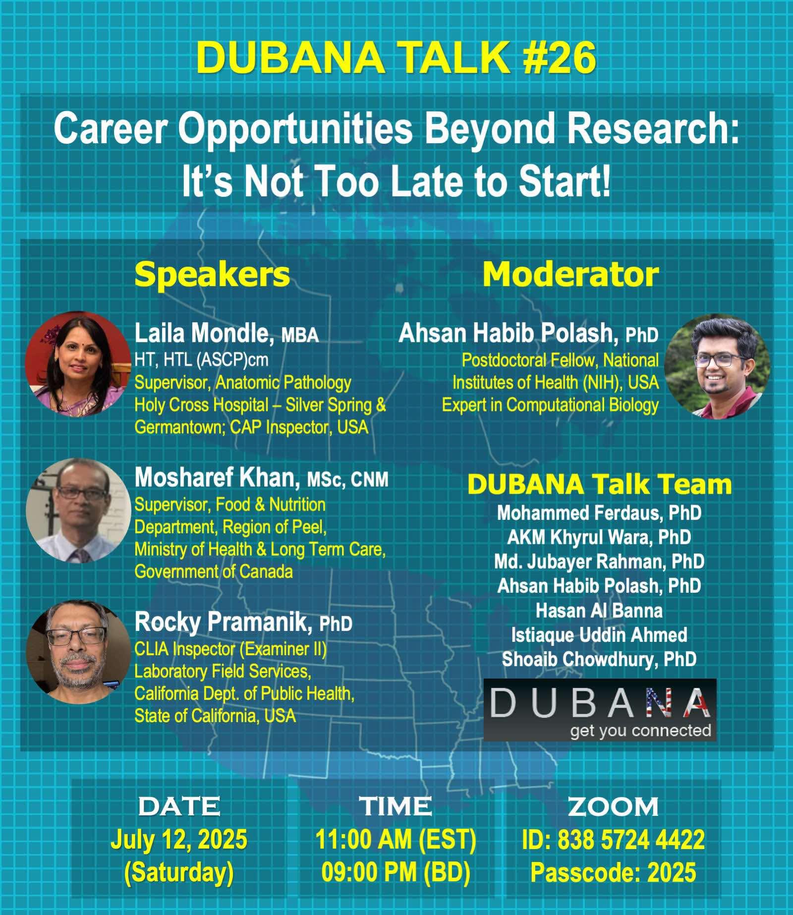 Career Opportunities Beyond Research: It's Not Too Late To Start!